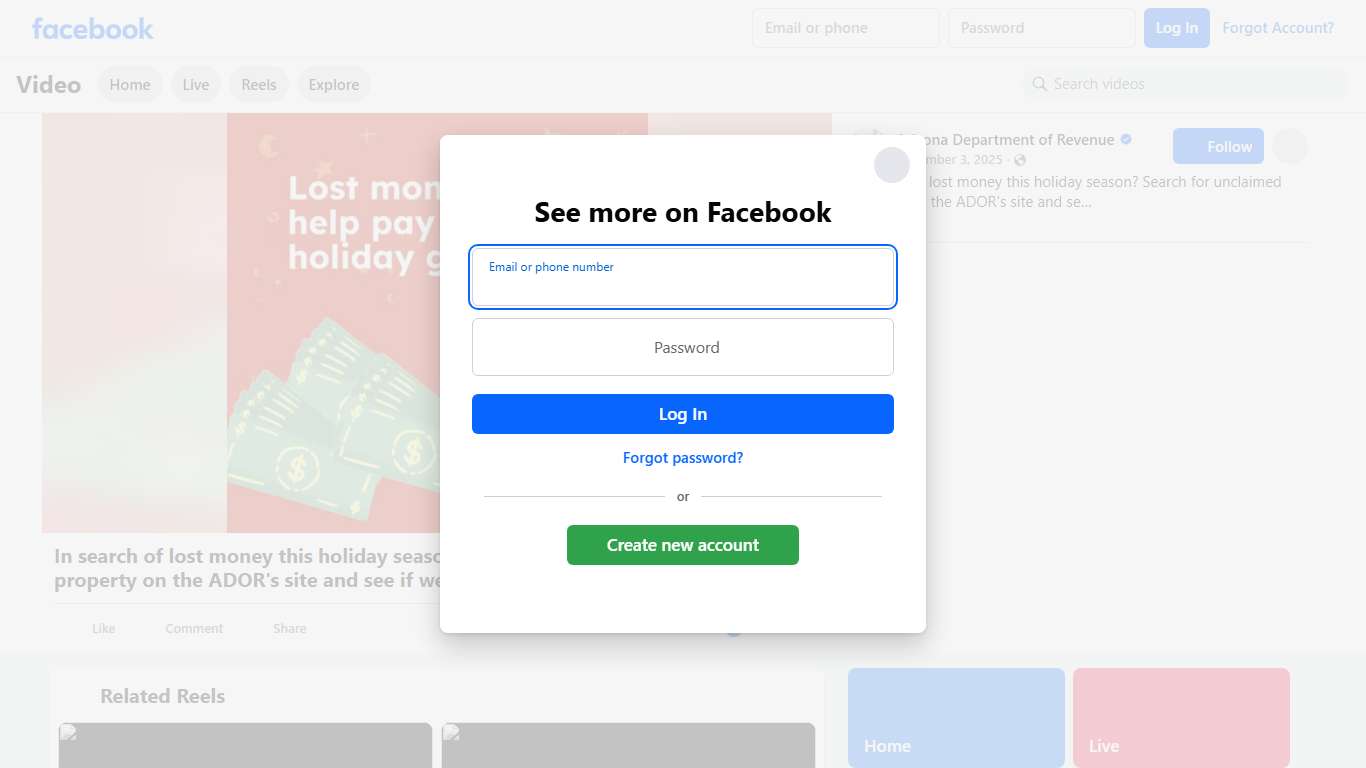 In search of lost money this holiday season? Search for unclaimed property on the ADOR's site and see if we have #unclaimedproperty to help pay for your holiday presents! http://azdor.gov/unclaimed-property #missingmoney Arizona Department of Revenue Facebook